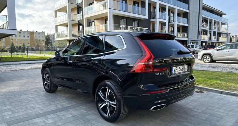 Volvo XC 60 cena 139900 przebieg: 74400, rok produkcji 2018 z Pabianice małe 79